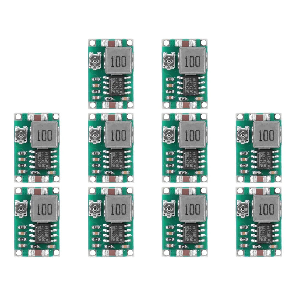 DC Buck Converter 4.75V–23V Step-Down Power Supply Module DC Buck Converter Module Qme 10PCS