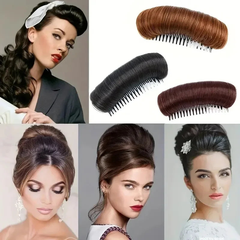 Volumizing Wig Cushion Fiber Insert Comb – Invisible Hair Pad Hair Volumizing Insert Qme