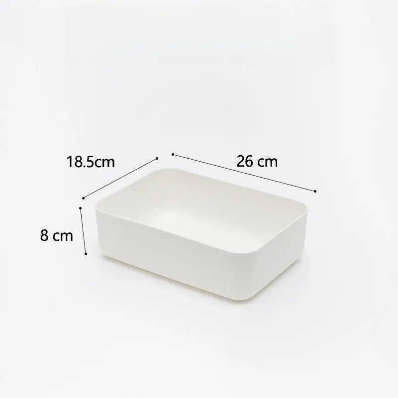 Large Capacity Foldable Plastic Storage Box – 4 Sizes & Colors Plastic Storage Box Qme M