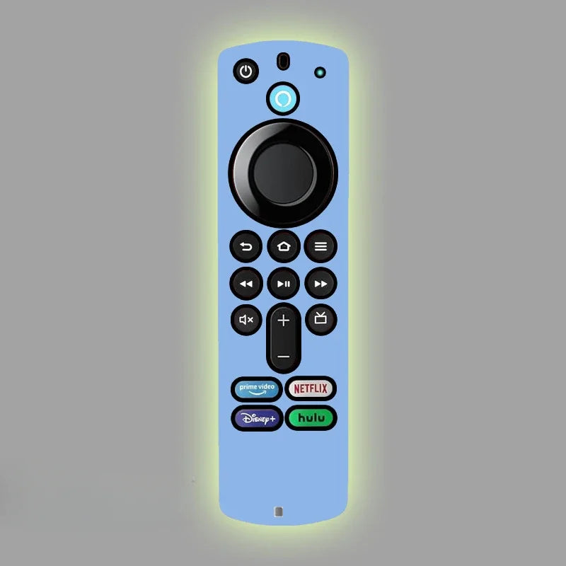 Silicone Case for Fire TV Stick 4K MAX Remote L5B83G – 6 Colors Remote Control Case Qme SKY BLUE