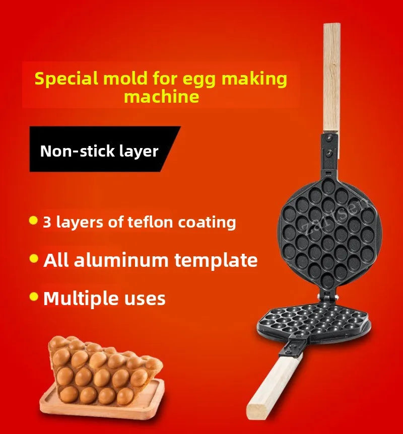 ZARTSEN Commercial Egg Bubble Waffle Maker – Electric & Gas Commercial Waffle Maker Qst
