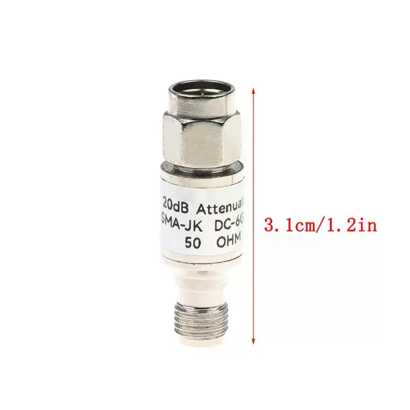 BNC DC Blocker RF Coaxial Connector 50Ω 2W 5W DC–3GHz RF Coaxial Connector Qme