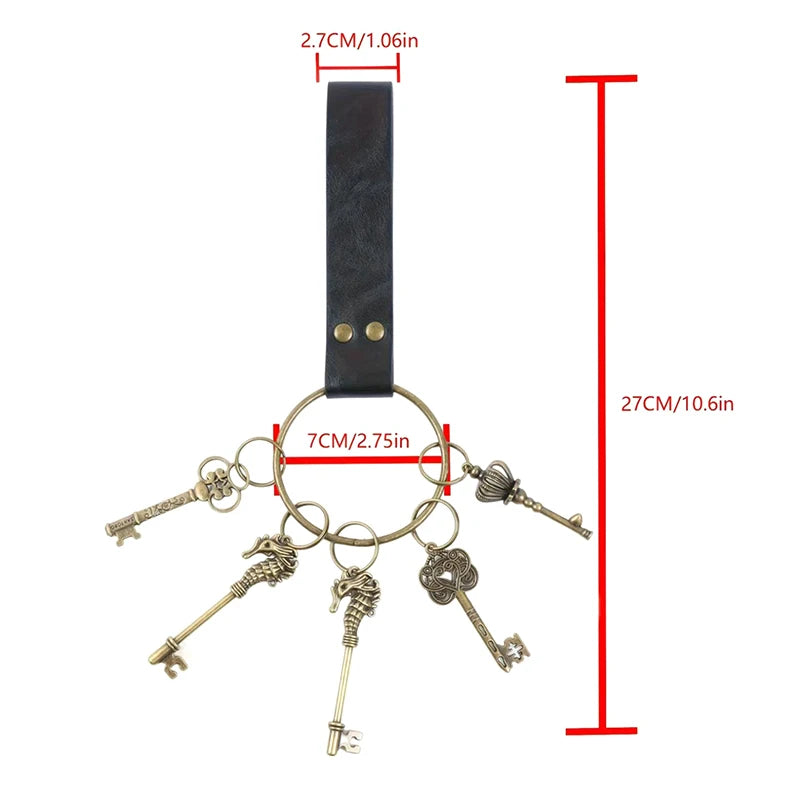 Medieval Renaissance Cosplay Belt – Retro Metal Ring Accessory Costume Belt Qst