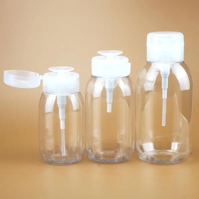 Refillable Push Pump Dispenser Bottles 200/300/500ml | Qme Pump Dispenser Bottle Qme