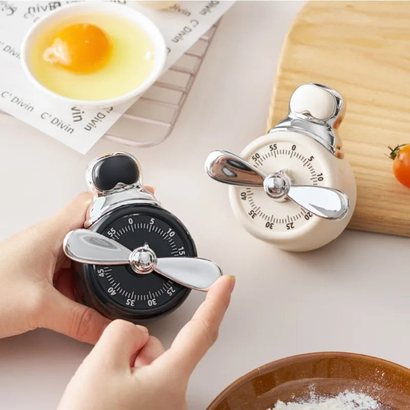 Magnetic Mechanical Kitchen Timer – Cooking & Baking Countdown Mechanical Kitchen Timer Qme