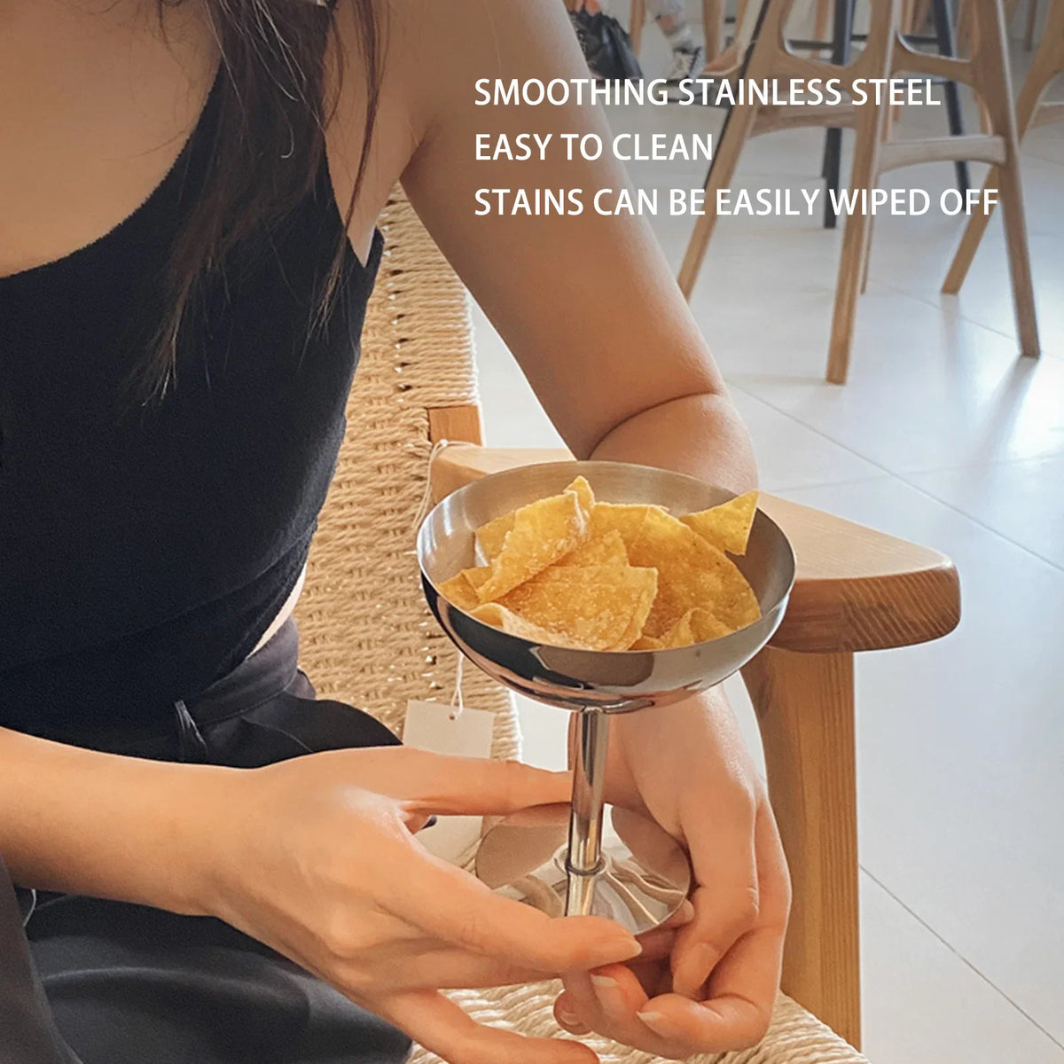 Stainless Steel Ice Cream Goblet | Food Grade Dessert Cup Dessert Goblet Qme