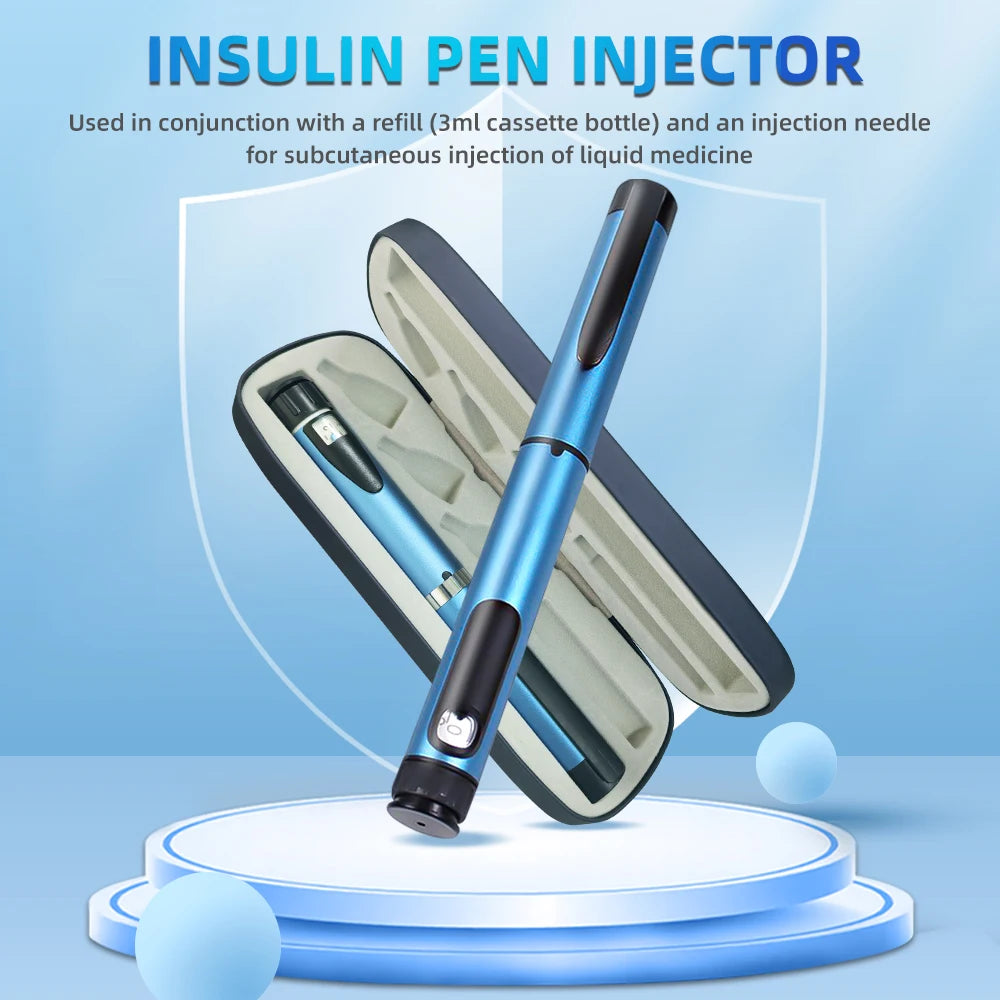 Reusable Adjustable 3ml Injection Pen – ISO 11608-3 Compliant Injection Pen Device Qst