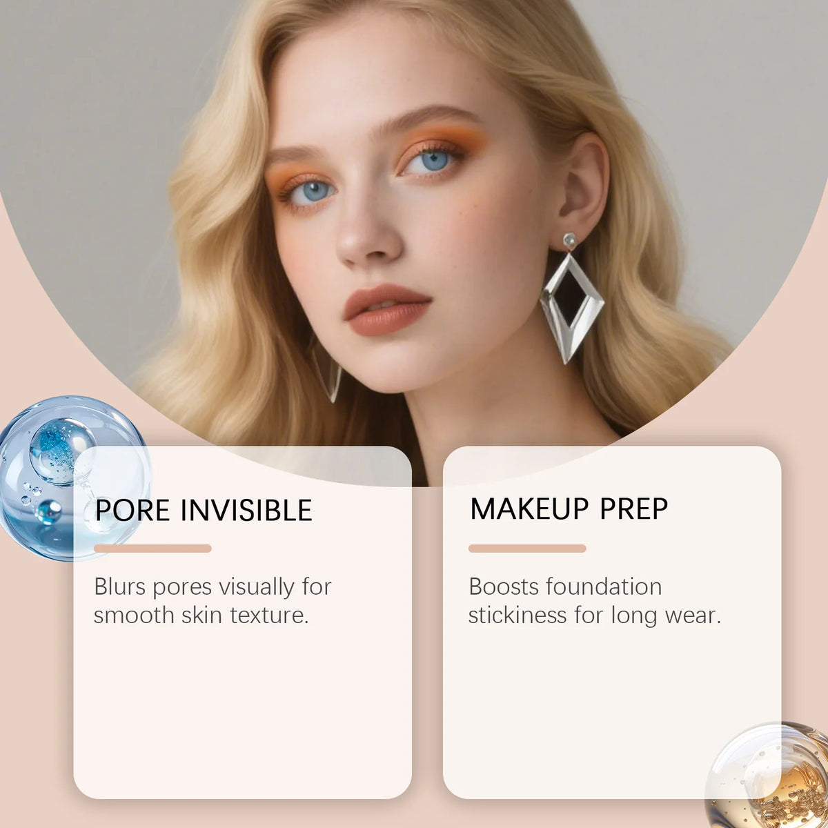 EELHOE Pore Blur Primer Cream – Hydrating Makeup Base 30g Makeup Primer Qst