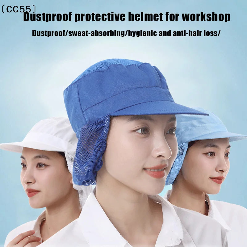Dustproof Chef Hat – Unisex Food Service Work Cap Food Service Hat Qst