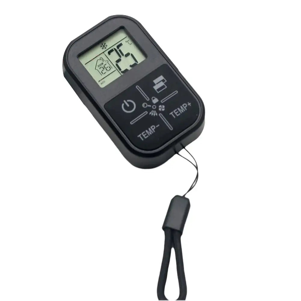 Mini Universal AC Remote Control with Temperature Display AC Remote Control Qme with thermometer
