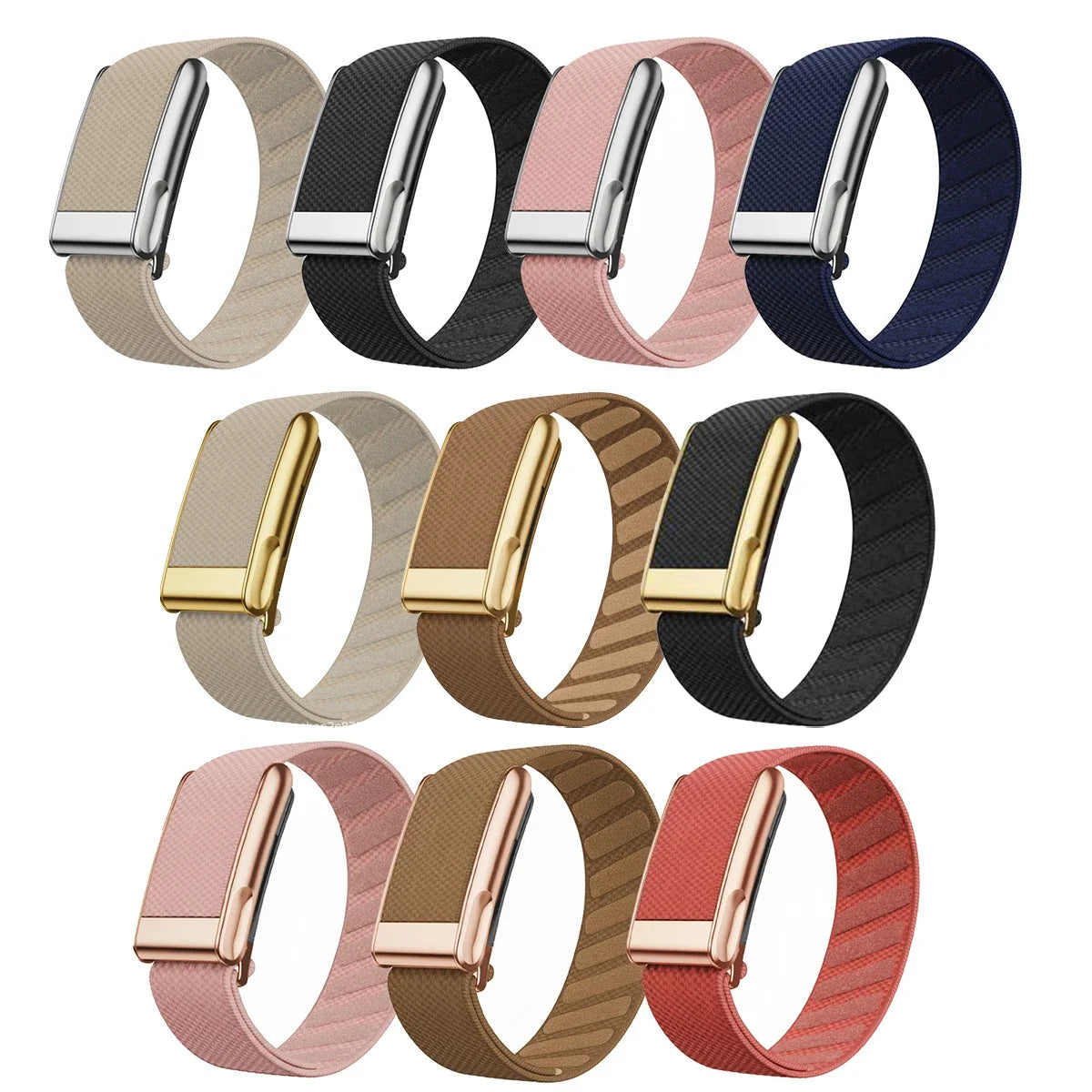 Woven Nylon Band for Whoop 5.0 – Elastic Sports Strap Watch Band Strap Qme