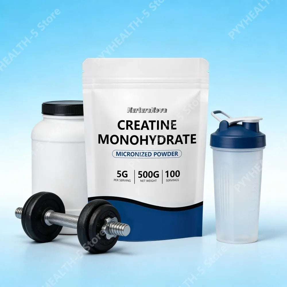 Micronized Creatine Monohydrate Powder 500g | 100 Servings Creatine Supplement Qst