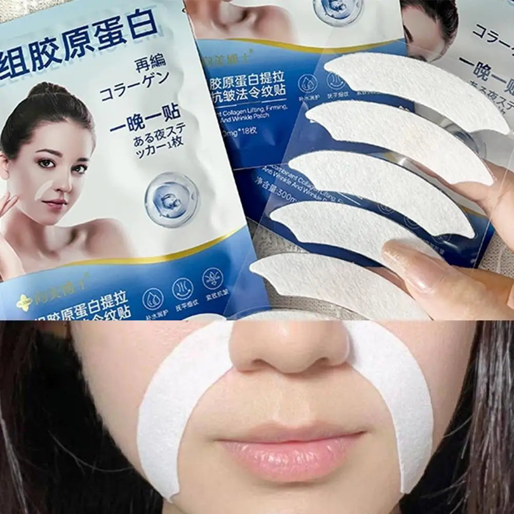 Alcohol-Free Facial Patches – Niacinamide, Collagen & Aloe Vera Facial Patches Qme