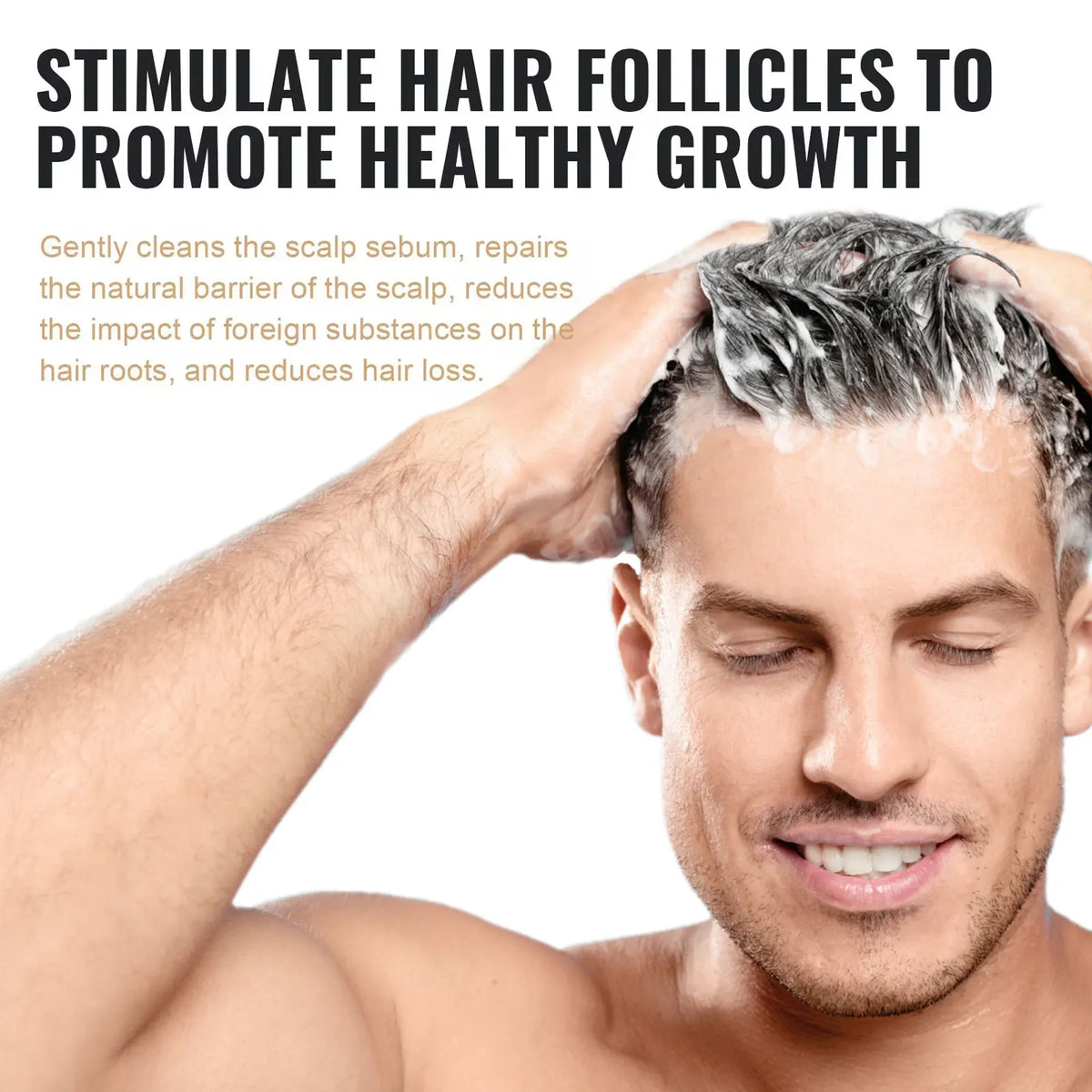 EELHOE Hair Darkening Shampoo Bar – Gray & White Hair Coverage Hair Darkening Shampoo Bar Qst