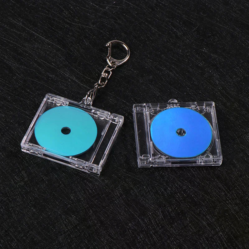 NFC CD Disc Keychain – Personalized Music Lover Gift NFC Keychain Qme