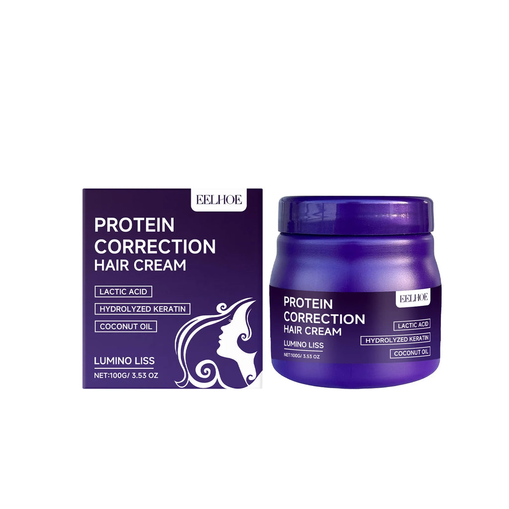 Hoygi Protein Hair Straightening Cream – Smooth & Frizz-Free Hair Straightening Cream Qst