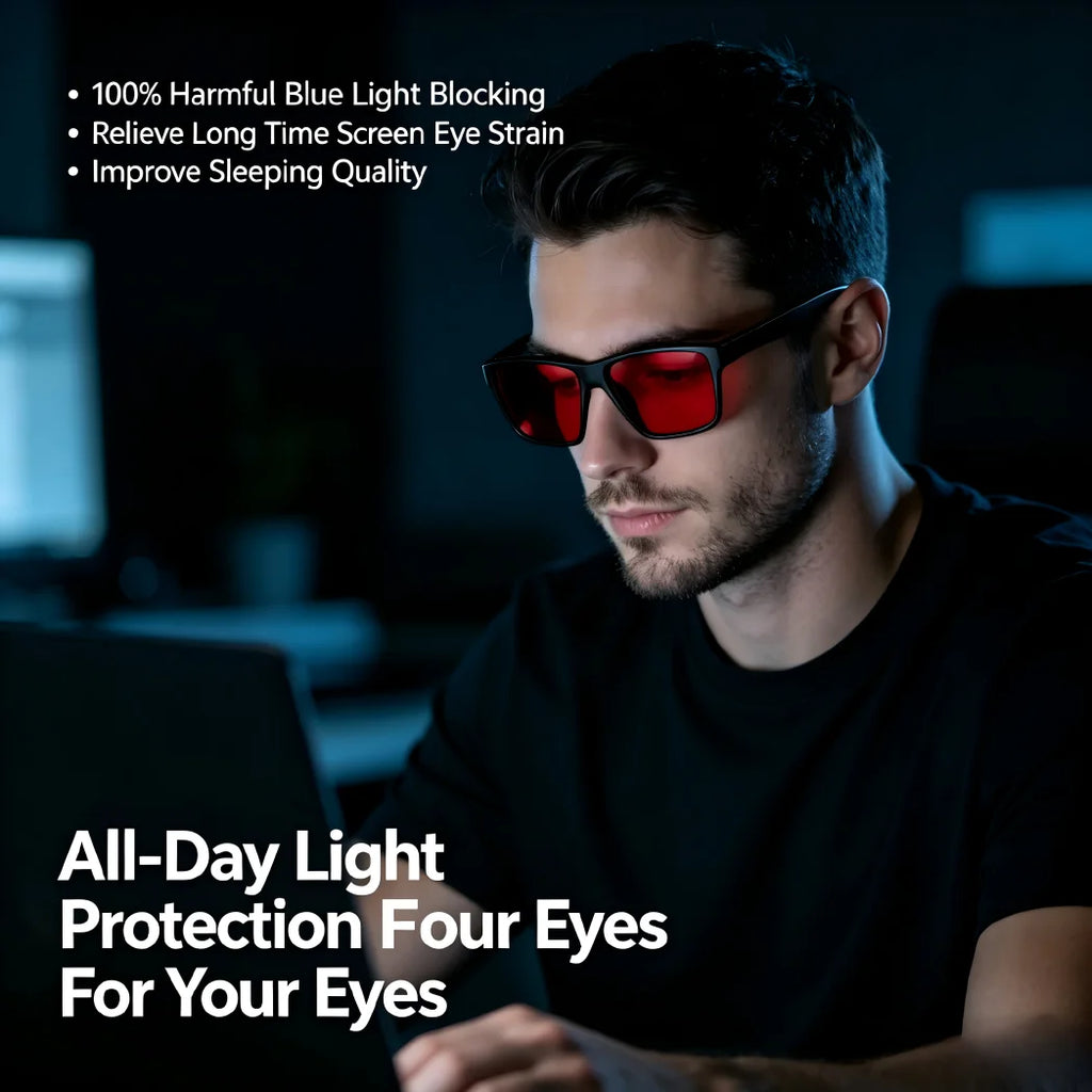 VOPHA Blue Light Blocking Glasses Unisex – S68 Acetate Blue Light Glasses Qst