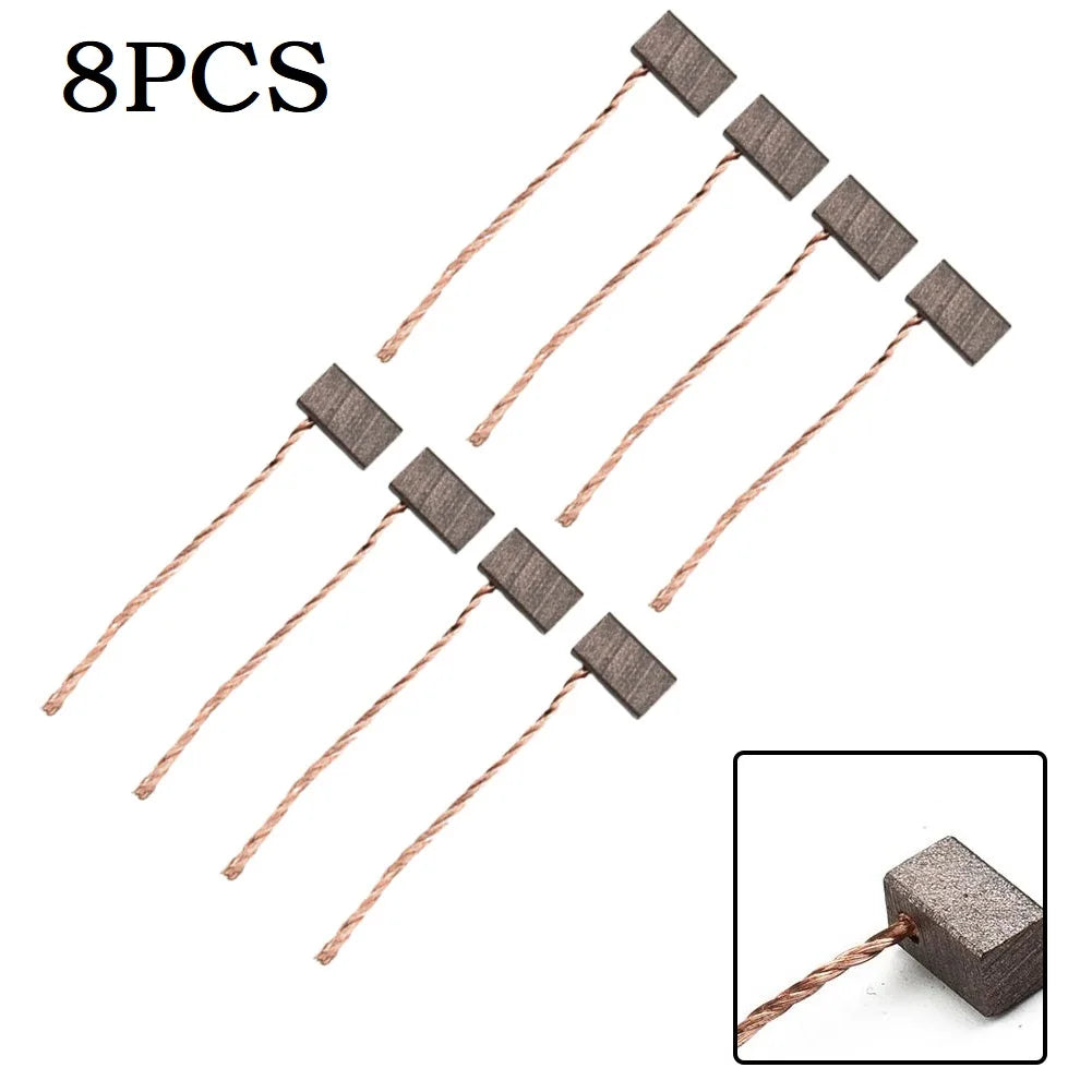 Carbon Brushes 6-Pack – Blower, Fan & Wiper Motor Replacement Motor Carbon Brushes Qme