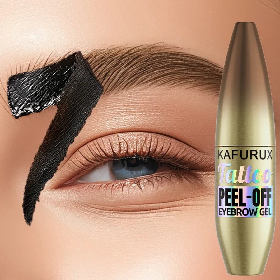 Waterproof Peel-Off Eyebrow Tint & Stencils – 5 Colors | Qme Eyebrow Tint Kit Qme
