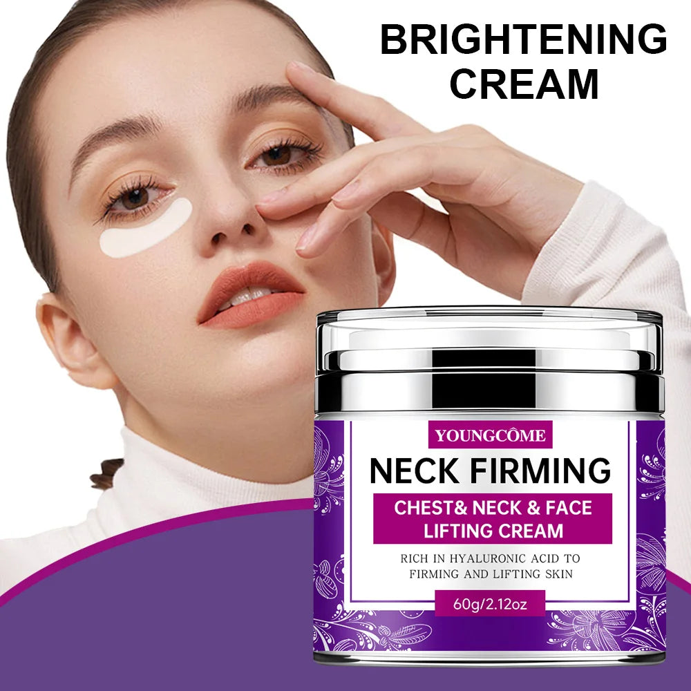 YOUNGCOME Collagen Neck Cream – Nicotinamide Firming Moisturizer Neck Firming Cream Qst
