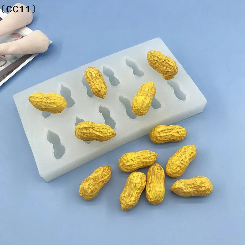 Peanut Silicone Mousse Cake Mold – 2, 8 & 12 Cavity Silicone Cake Mold Qme