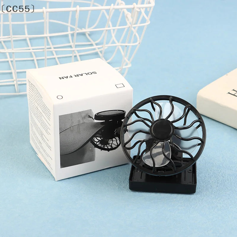 Solar Clip-On Cap Fan – Portable Hat Fan for Outdoor Use Solar Clip-On Fan Qst Default Title