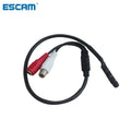 Mini CCTV Audio Pickup Microphone DC12V – High Sensitivity 5-Pack Surveillance Microphone Qme Default Title