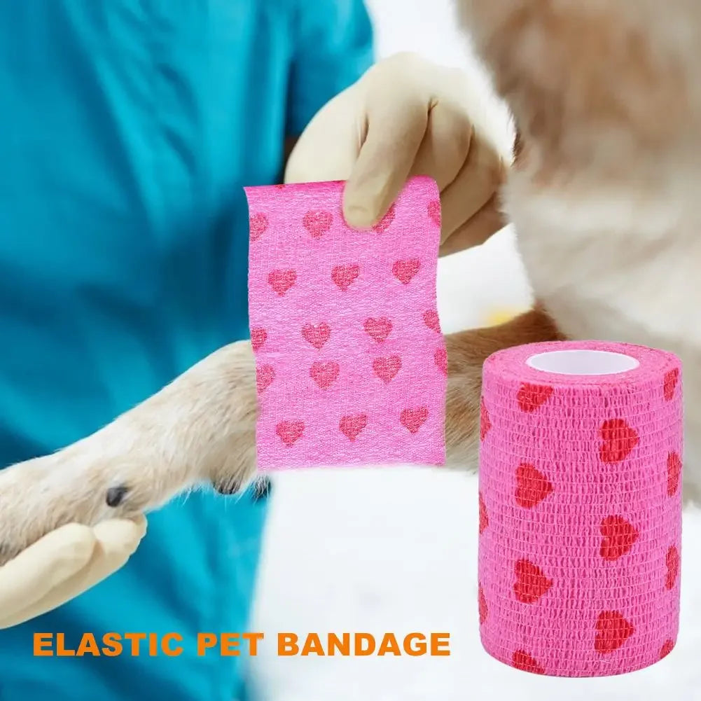 Self-Adhesive Non-Woven Bandage Wrap – Tattoo Grip Cover Tape Bandage Wrap Tape Qme