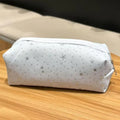 Canvas Star Print Pencil Case Zippered Multicolor Pen Pouch Canvas Pencil Case Qme A3