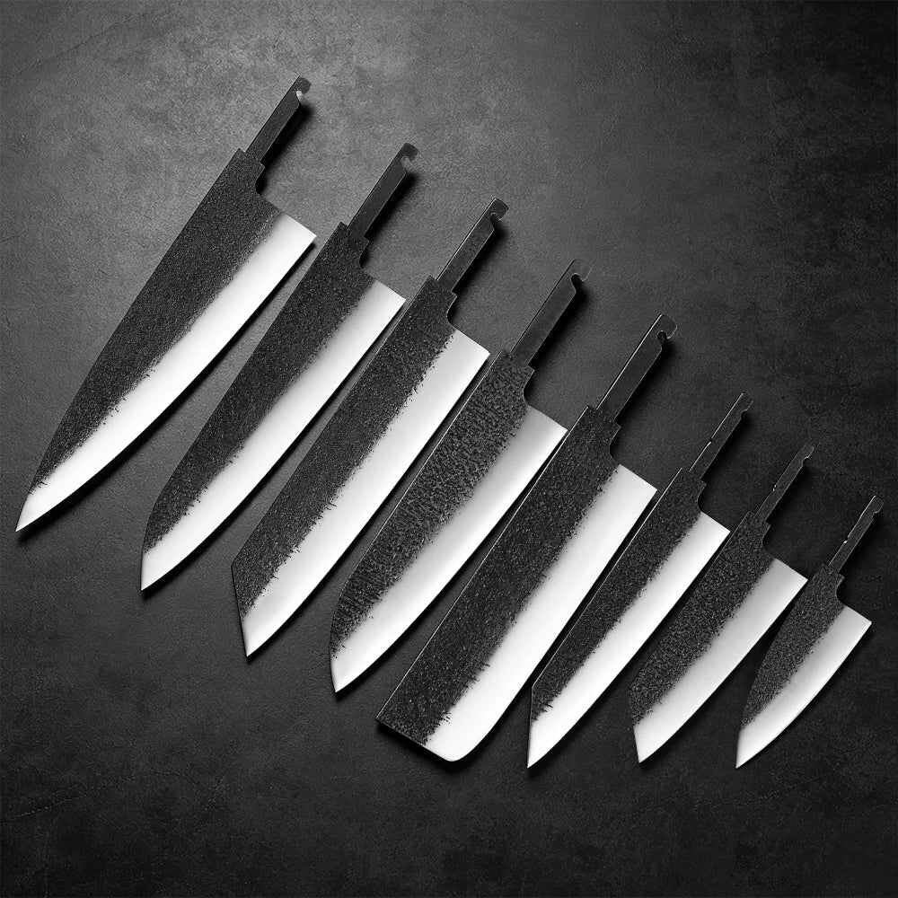 F.YOUNG Japanese Chef Knife Blank Blade VG10 DIY Full Tang Knife Blank Blade Qst