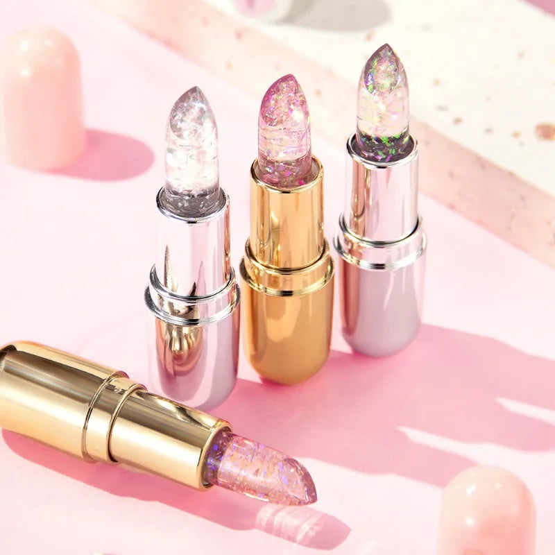 Shining Jelly Lipstick | Color-Changing Hydrating Lip Stick Color-Changing Lipstick Qme