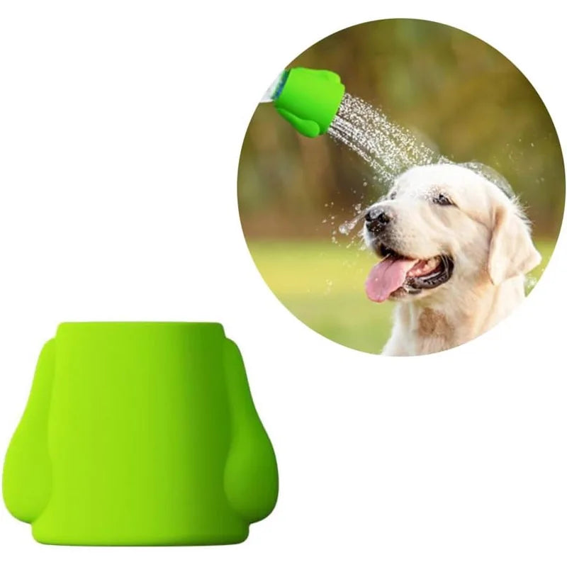 Silicone Dog Shower Head – Portable Multifunctional Pet Sprayer Pet Bath Sprayer Qme