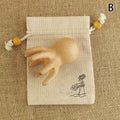 Sandalwood Octopus Scalp Massage Comb | Gua Sha Head Comb Scalp Massage Comb Qst B