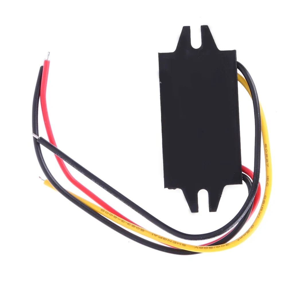 12V to 5V DC Converter 3A 15W Car Voltage Reducer | Qme Car Voltage Converter Qme