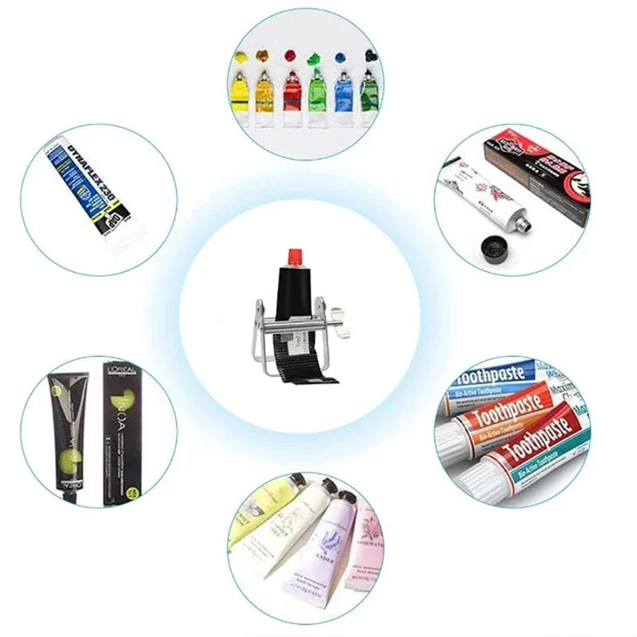 Metal Tube Squeezer Large Wringer Roller – Toothpaste & Paint Tube Wringer Squeezer Qme
