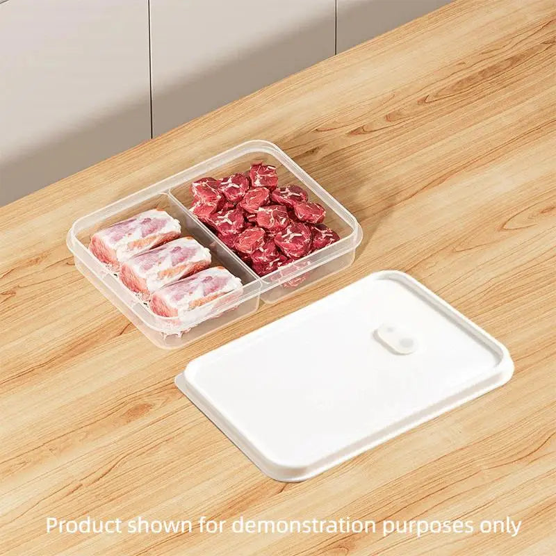 Food Grade Sealed Refrigerator Storage Box | Meal Prep Crisper Food Storage Container Qme E