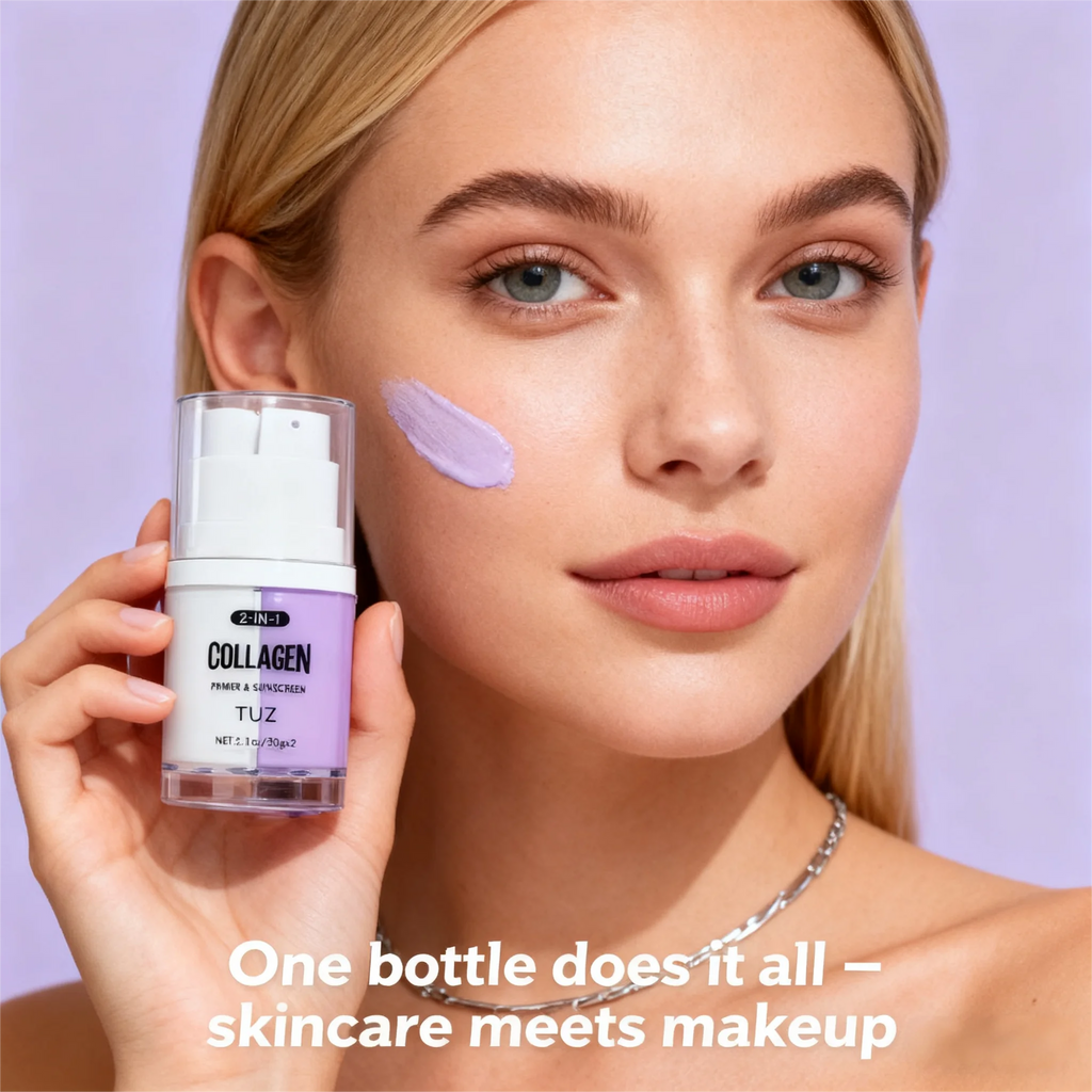 TUZ Collagen 2-in-1 Face Primer & SPF 50 Sunscreen Face Primer Sunscreen Qst