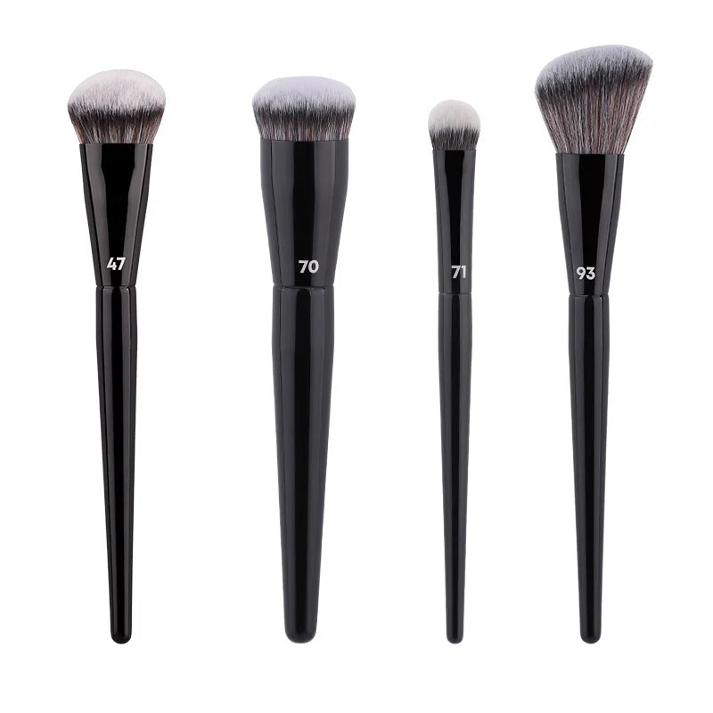 Qme Beveled Contour & Eye Shadow Makeup Brush – Ultra Soft Makeup Brush Qme
