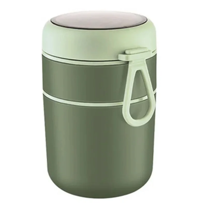 MiLESEEY 710ml Stainless Steel Insulated Food Jar & Lunch Box Insulated Food Jar Qst