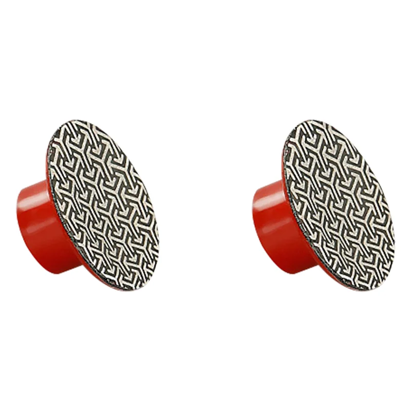 M14 Thread Diamond Hand Polishing Pads 2" Electroplated Sanding Diamond Polishing Pad Qme Photo Color 400