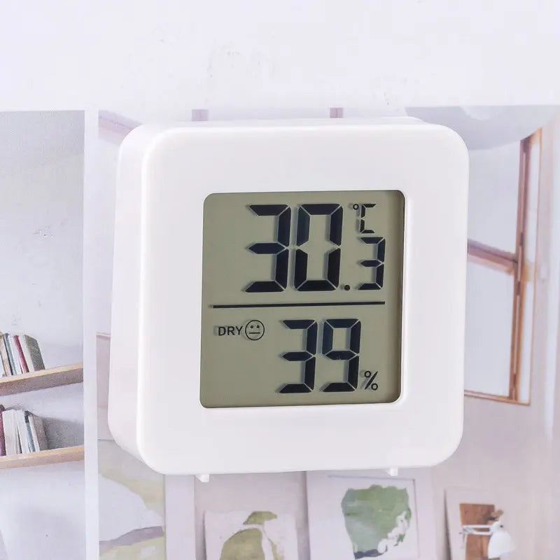 Mini Digital Indoor Thermometer & Hygrometer | LCD Display Thermometer Hygrometer Qme
