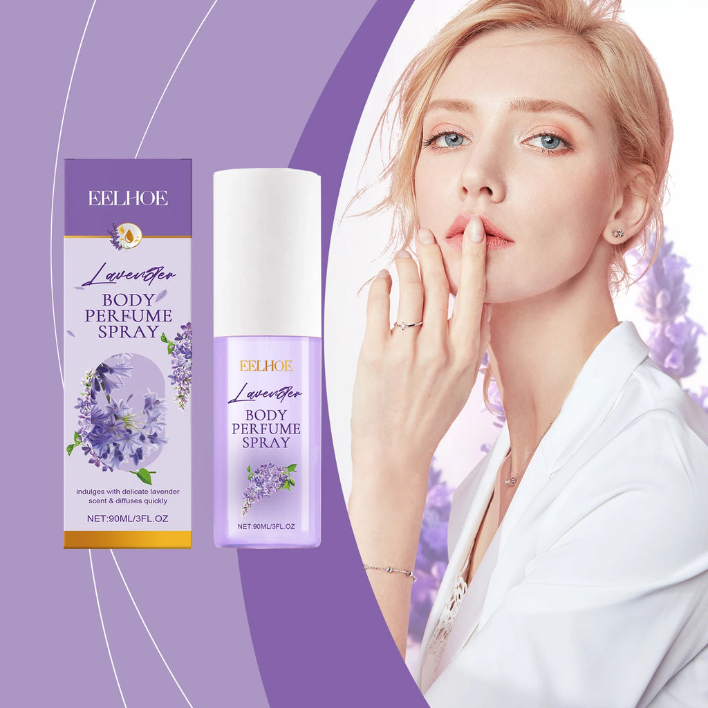 EELHOE Lavender Aromatherapy Body Fragrance Spray – Long Lasting Body Fragrance Spray Qst
