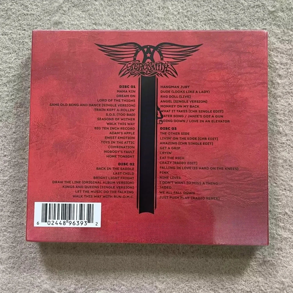 Hard Rock Greatest Hits CD – Red Wing Logo Collector's Edition Music CD Qme