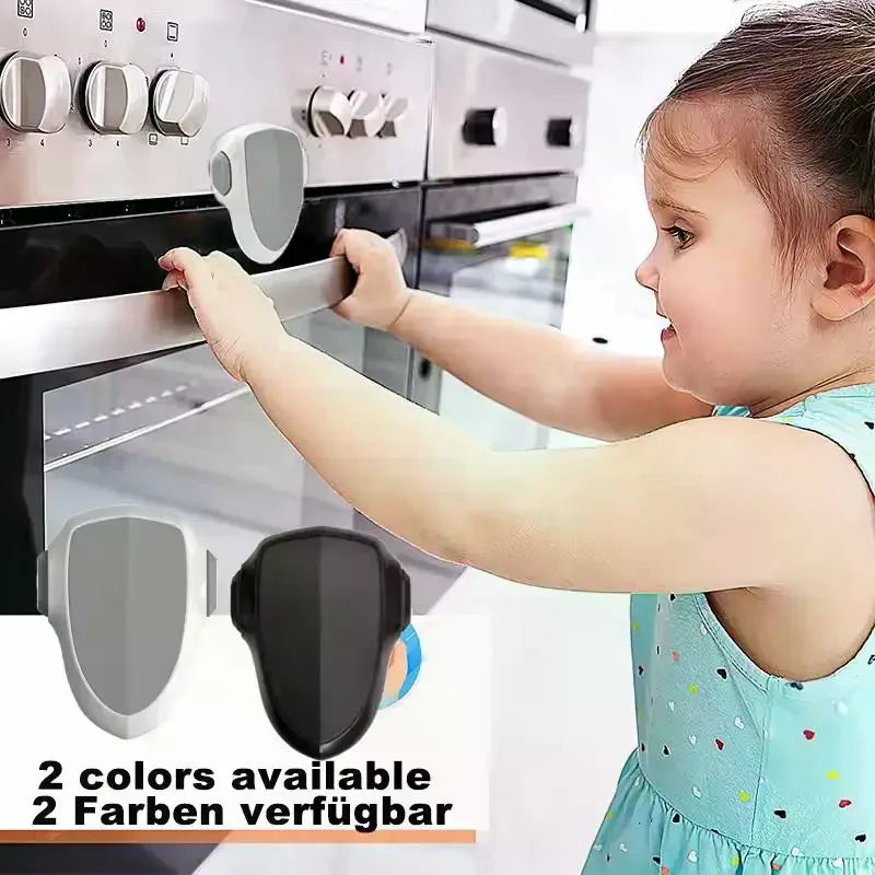 Child Safety Oven & Cabinet Lock | Adhesive, No-Drill – Qme Child Safety Lock Qme