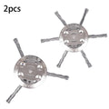 Steel Wire Grass Trimmer Head – 6in Universal Brush Cutter Trimmer Head Qme A1