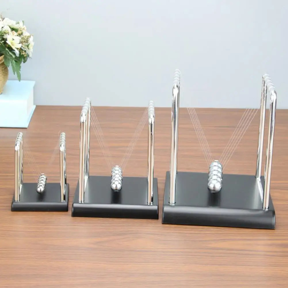 Newton's Cradle Steel Pendulum Ball Physics Desk Toy Physics Desk Toy Qme