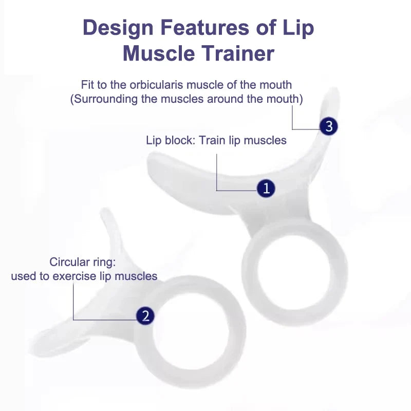 Silicone Lip Biting Corrector – BPA-Free Oral Trainer Device Oral Habit Corrector Qme