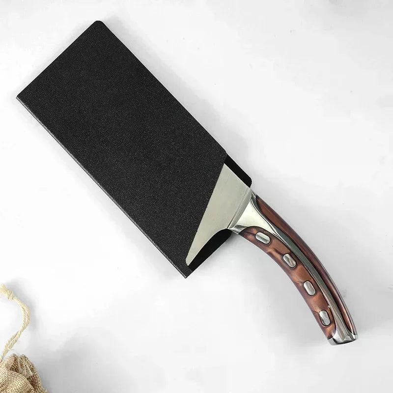 Eco-Friendly Plastic Kitchen Knife Blade Protector Covers Knife Blade Protector Qme