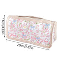Tulip Kitten Transparent Pencil Case – Large Capacity Pouch Pencil Case Pouch Qst one size