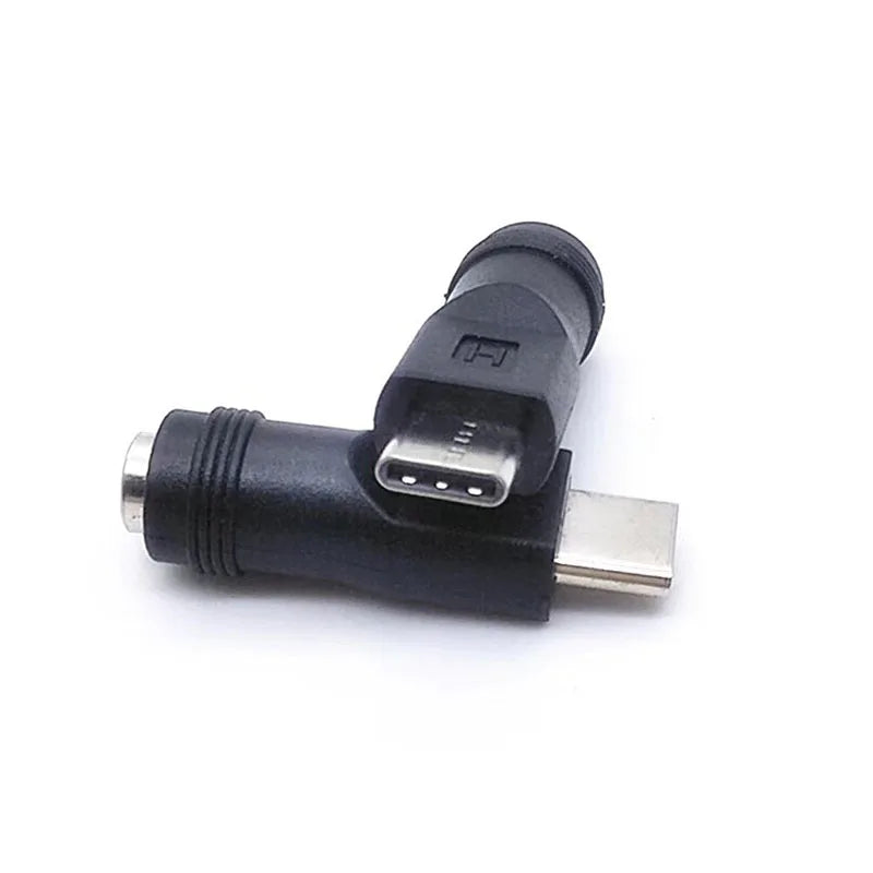 USB to DC Power Plug Adapter Set – Multi-Size Barrel Connectors DC Power Adapter Set Qme